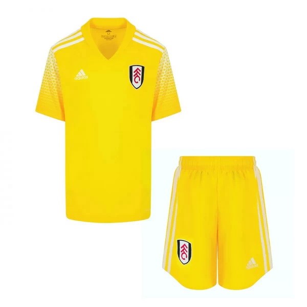 Camiseta Fulham Replica Segunda Ropa Niños 2020/21 Amarillo